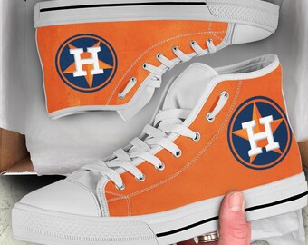 orange astros converse