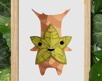 Korok Zelda aliento de la impresión digital salvaje