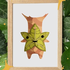 Korok Zelda Breath of the Wilds Digitaldruck