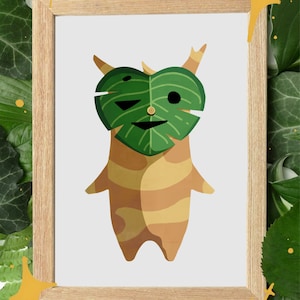 Korok Zelda Breath of the Wilds Digitaldruck