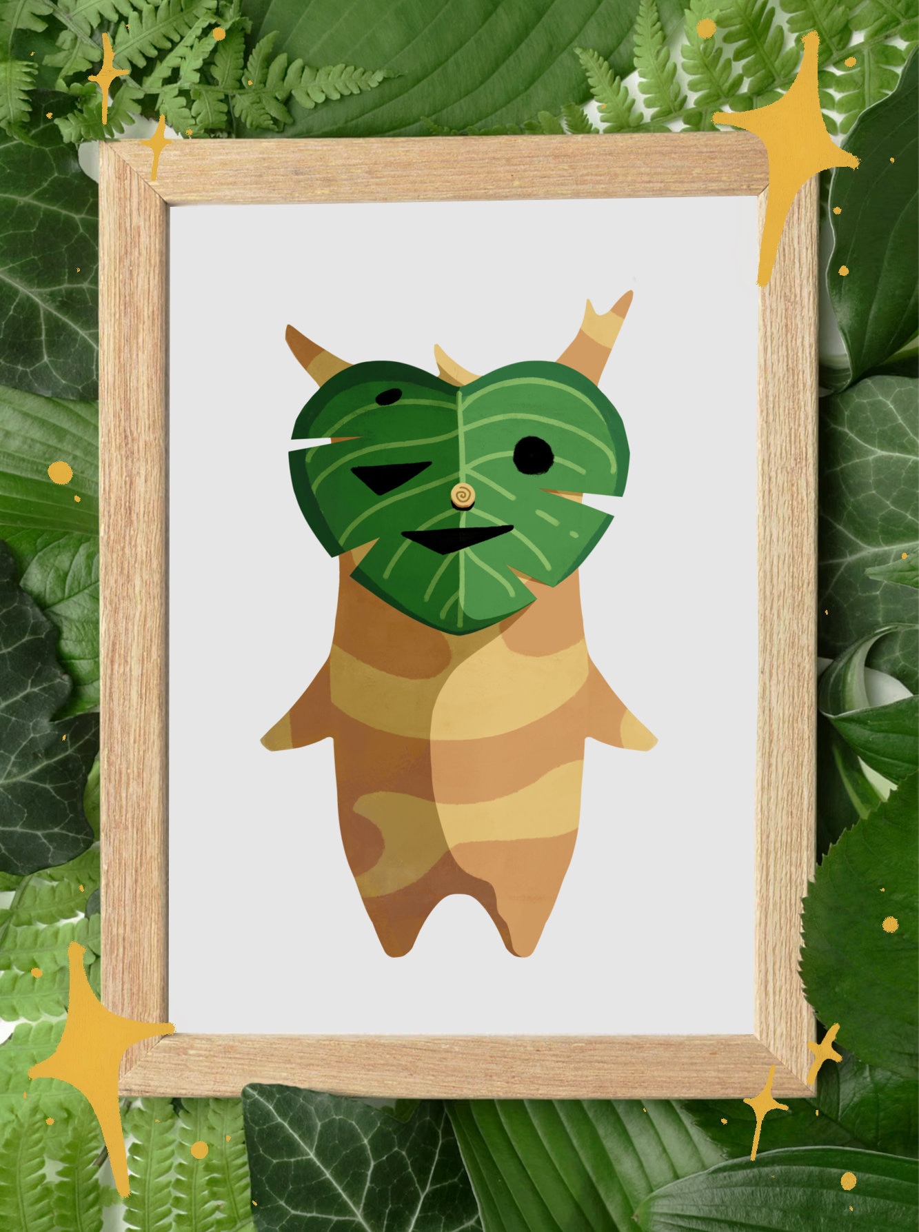 Korok Zelda Breath of the Wild Digital Print - Etsy