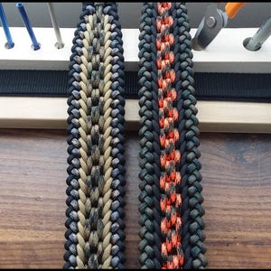 Adjustable Paracord Cooler/Lunchbox/Tool Bag Sling Strap - Chain Link Pattern - Choose Your Colors!