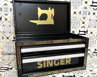 2-Drawer KOBALT Toolbox w/ Singer CELTIC Decals applied (toolbox INCLUDED)
