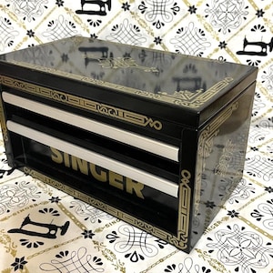 Singer CELTIC  Decals for US General or Kobalt Mini 2-Drawer Toolbox (Toolbox NOT included)