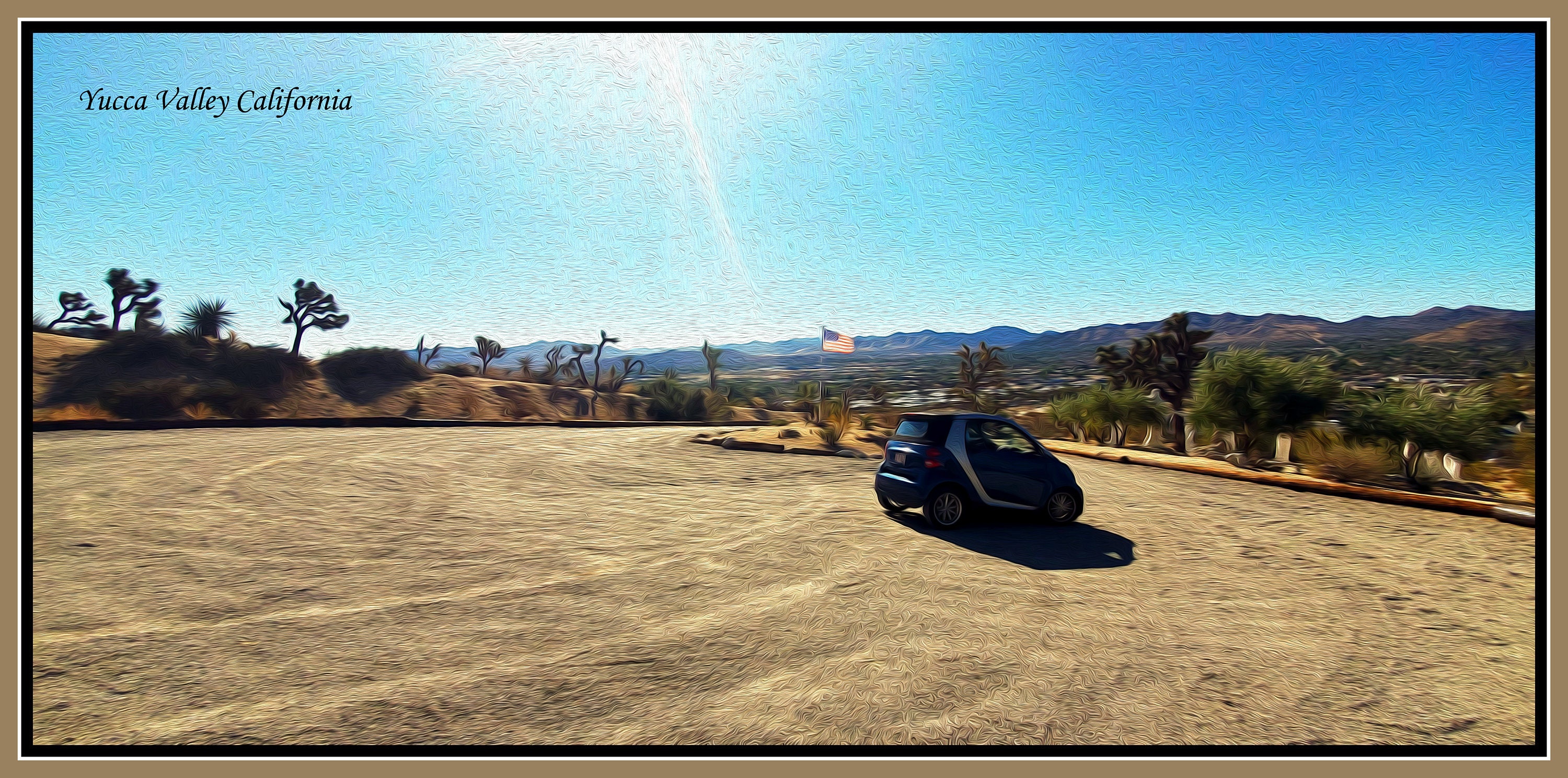 Little Car Big Adventures 35 Smart Car Yucca Valley Etsy