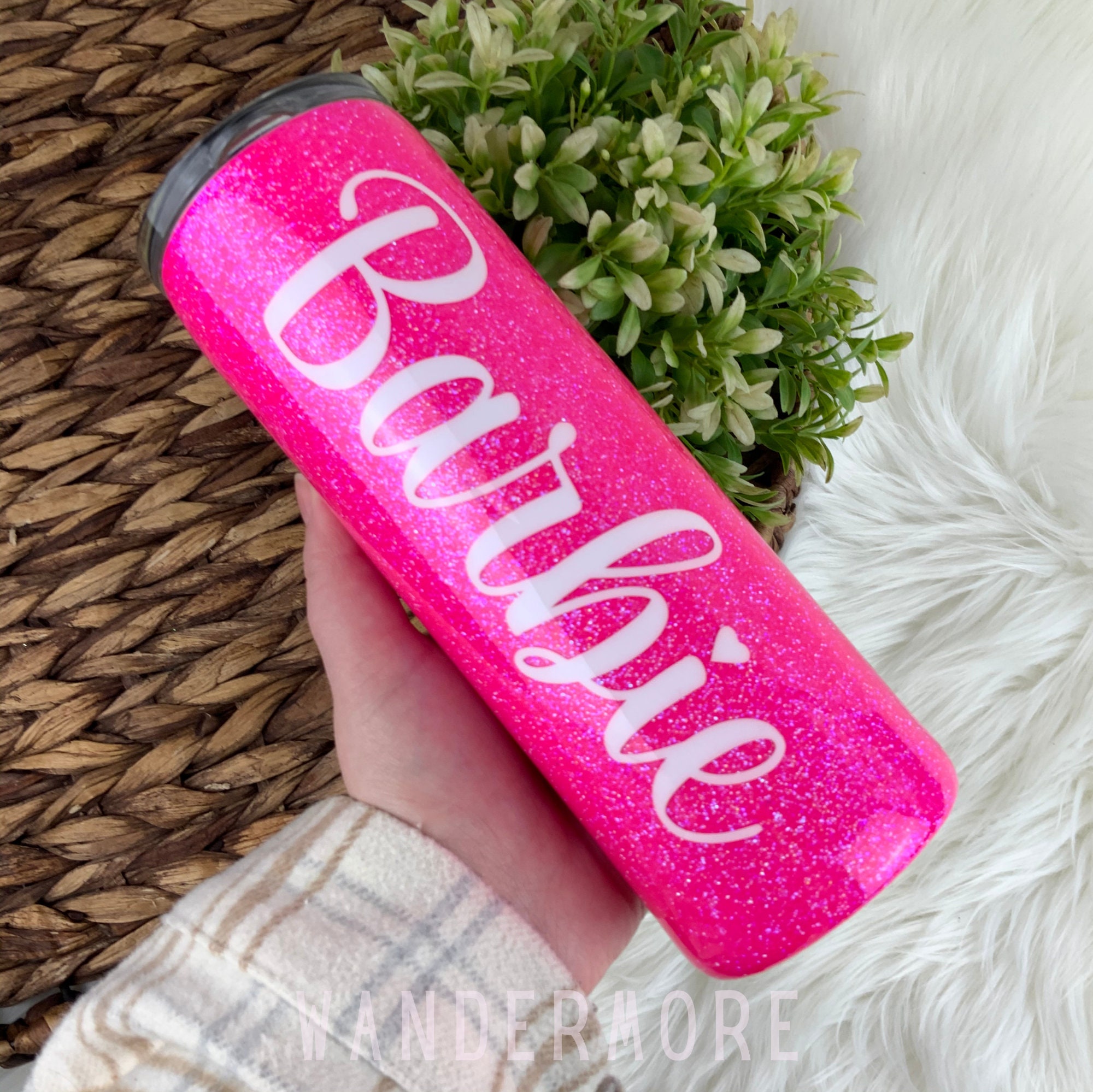 Custom Louis Vuitton Zipper Tumbler, Glitter Tumbler, Yeti