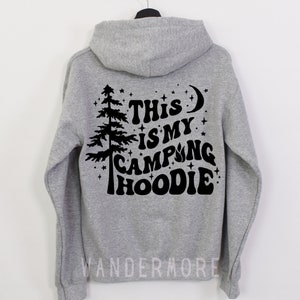Hoodie Sweatshirt, Camper Sweatshirt, Camping Hoodie, Camper Hoodie, Matching Family Campers, Happy Camper, Custom Hoodie Sweatshirt