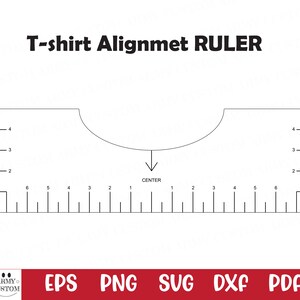 t shirt alignment svg