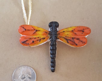 Dragonfly - Small Sun Catcher handcrafted from Fused Glass