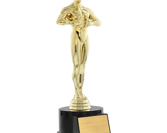 Small Best Cousin Trophy Award - 7 Inch Humorous Achievement Trophy For Family & Friends
