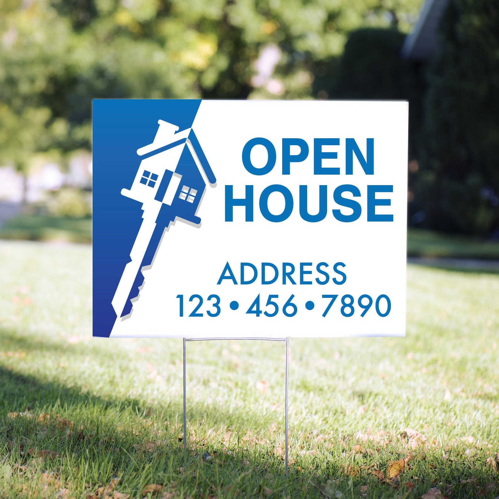 Real Estate Open House Lawn Sign 24 x 18 Open Etsy Real Estate Open House Lawn Sign 24 x 18 Open Etsy