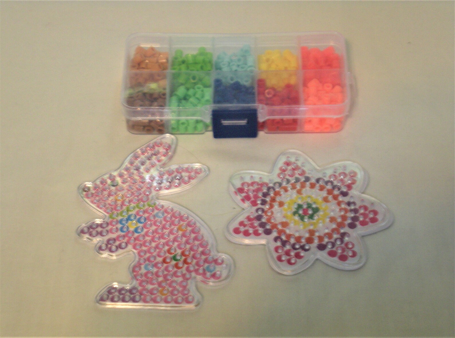 Perler Bead Kit with two Pegboards Etsy