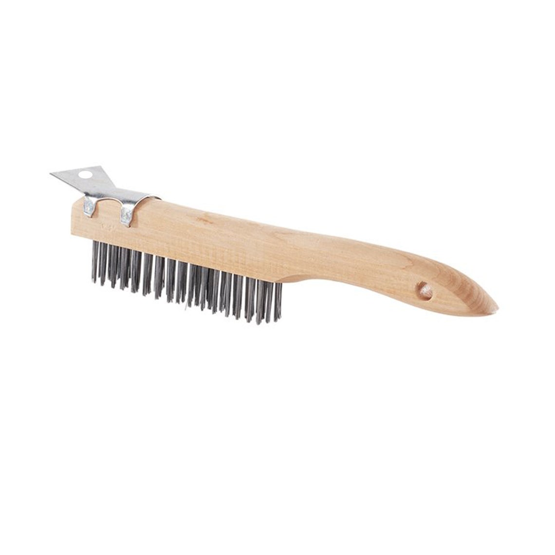 Shoe Handle Wire Brush with Metal Scraper Etsy