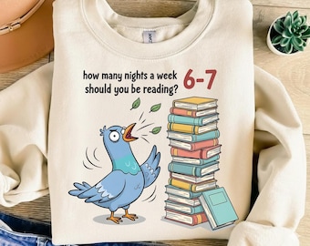 Pigeon Piggie Shirt Design, Teacher Reading Kids 6-7 (PNG Digital Download)