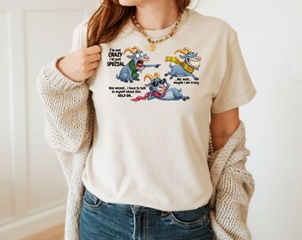 Lustiges schrulliges Ziegen-T-Shirt PNG, Humor-Design für Ziegenliebhaber, Bauernhof Tier-Grafik-T-Shirt, sofortiger digitaler Download