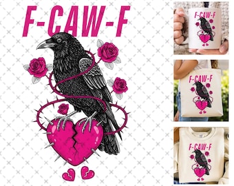 PNG anti-San Valentín divertido anti-amor, San Valentín retro F-CAW-F, San Valentín de ruptura