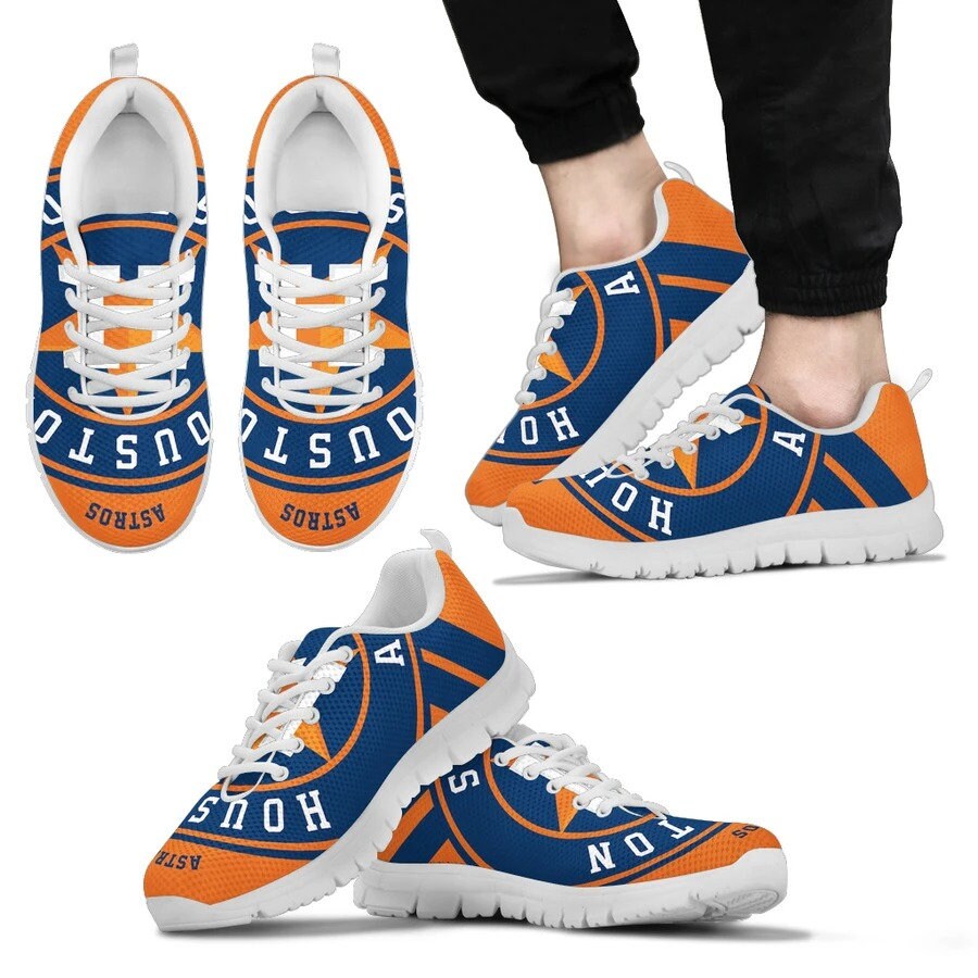 Houston Astros Custom Sneaker Sport Sneaker American Etsy