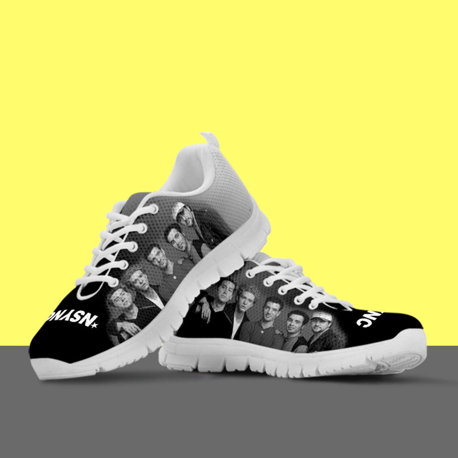 Nsync Custom Sneaker Music Sneaker Nsync Boy Band Shoes Pop Etsy
