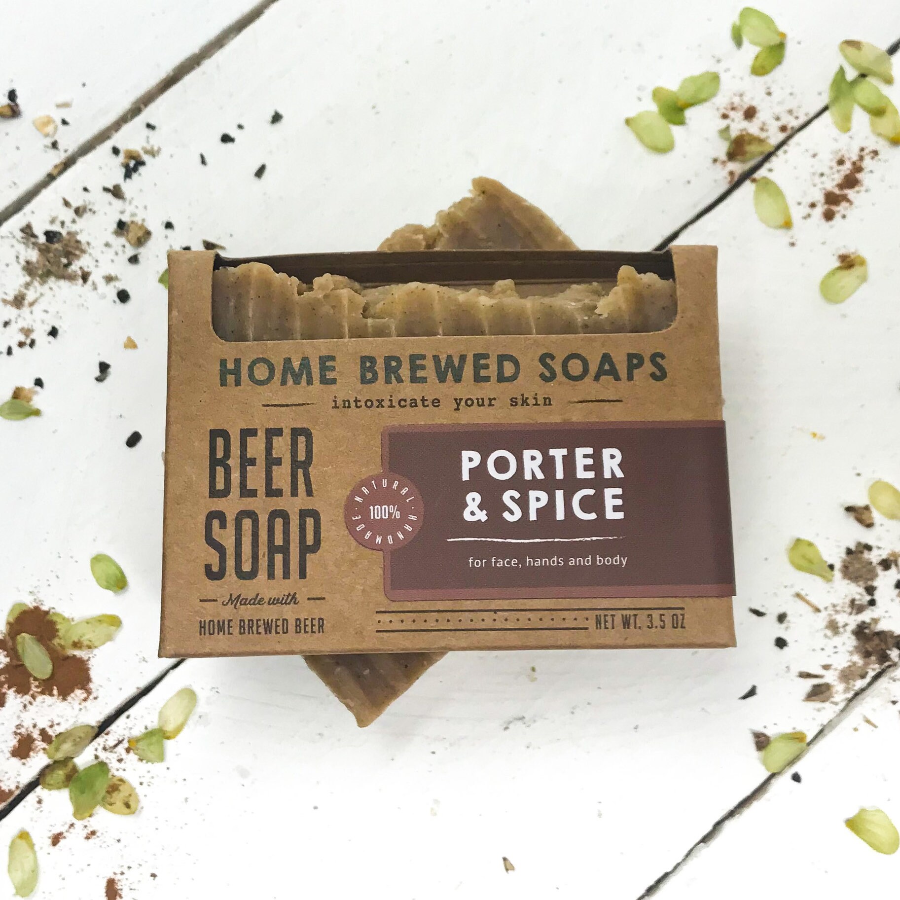 Home Brewed Beer Soap Porter and Spice