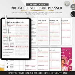 Reading Journal | Printable Book Tracker & Review Log | Digital Reading Planner | Book Club and Reading Challenge Journal PDF
