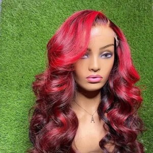 Magenta color wig sales