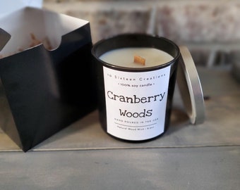 Cranberry Woods Soy Candle