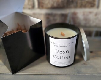 Clean Cotton Soy Candle