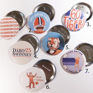 CLEMSON Game Day-knoppen 3&quot;