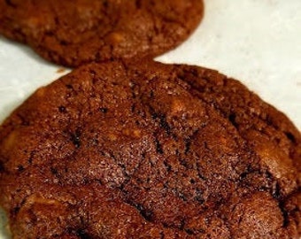 DonMiggy's Triple Chocolate Chocolate Fudge Cookie. Cookie Gift. Fudge Lovers.