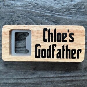 Wood Handle Beer Bottle Opener