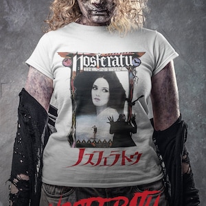 Japanese Nosferatu Movie Poster Horror T shirt