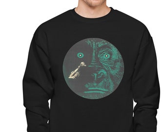 Planet of the Apes, Polish style Unisex fleece sweatshirt