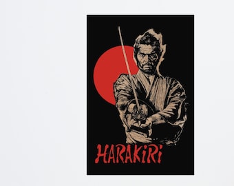 Harakiri Movie Poster Digital Download Portrait - Etsy