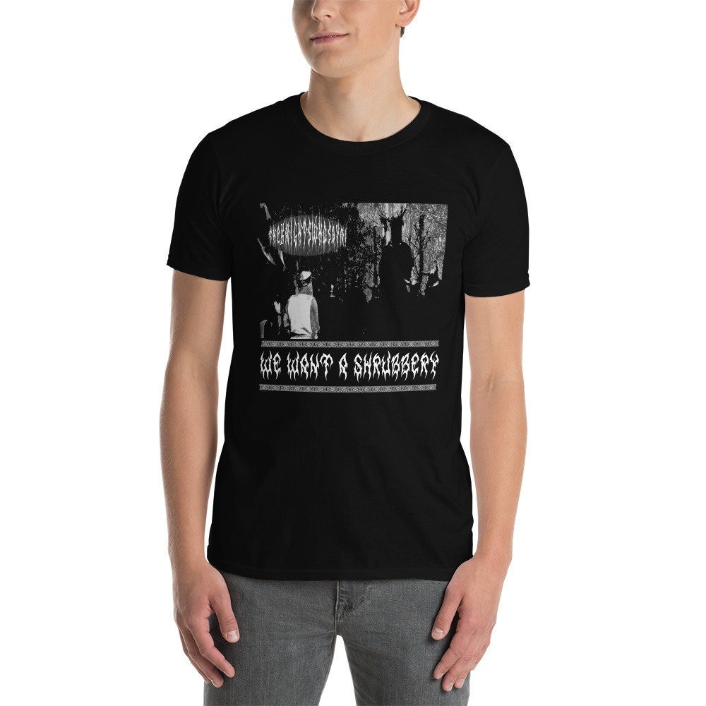 Black Metal Knights Who Say NI Unisex T-Shirt