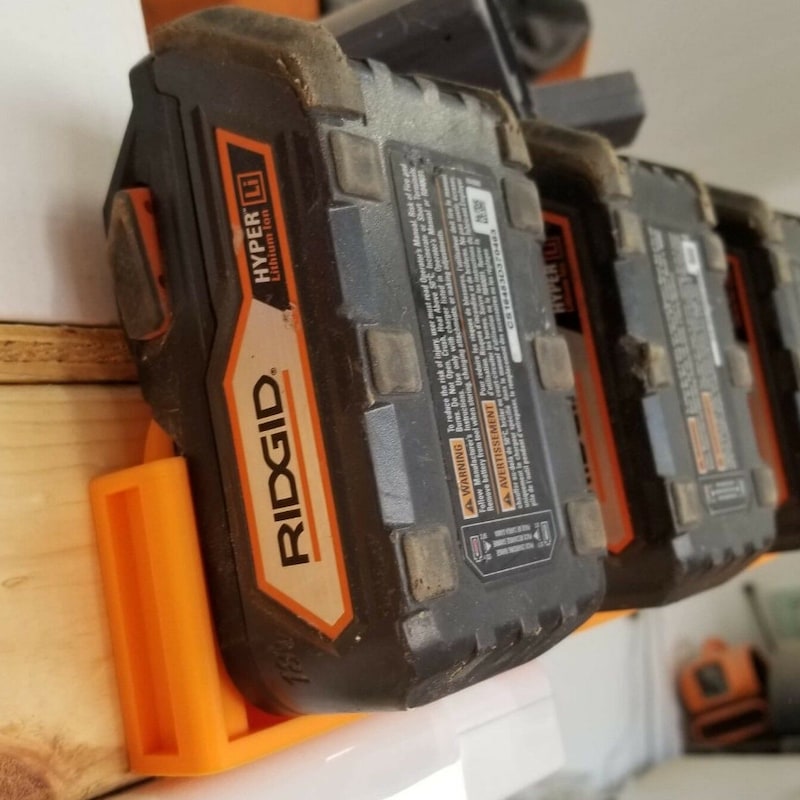 Ridgid Battery Holder - Etsy