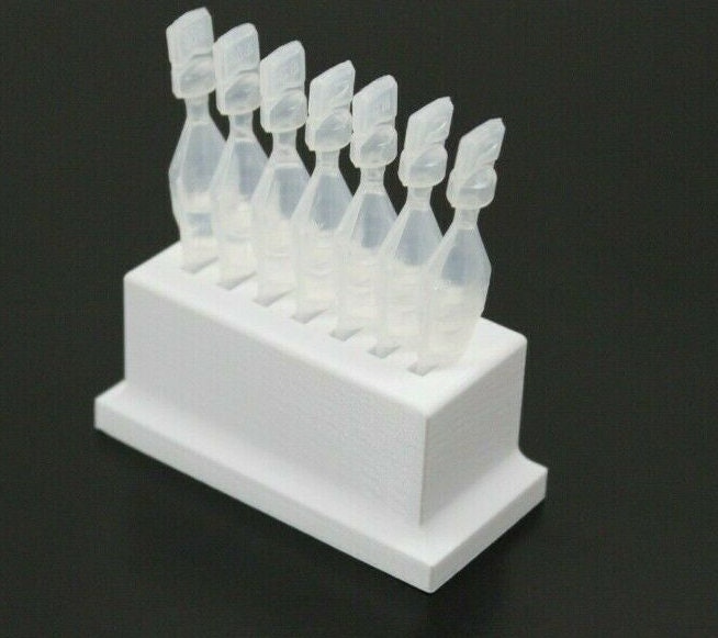 Eye Drops Vial Holder for Singleuse Disposable Eye Drops 3D Printed Etsy