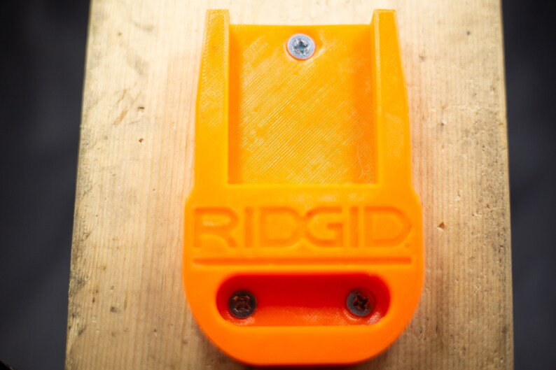 3D-utskrivet Ridgid 18v verktygsfäste/hållare *ny design bild 3