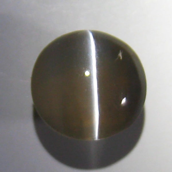 Gorgeous Brownish Gray Natural Sillimanite CATs eye 3.07Ct