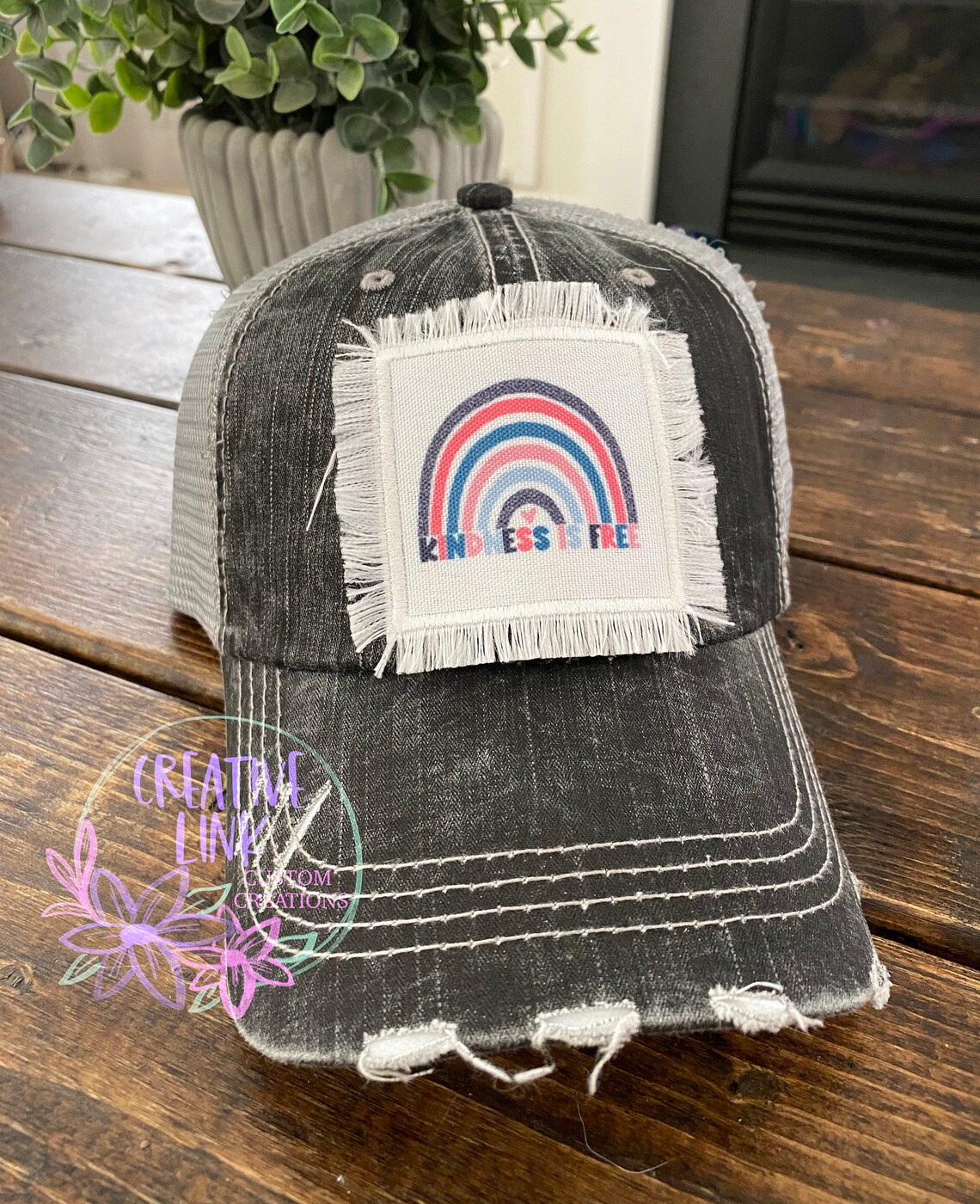 Kindness is Free Patch Hat/ Patch Hat/ Kindness Hat/ Kindness Etsy