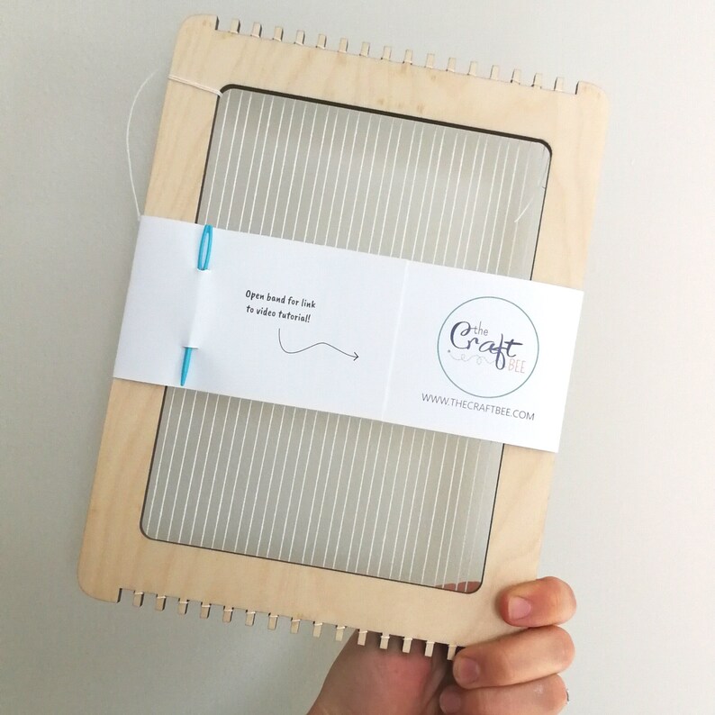 Mini Weaving Kit Weaving Loom Kit Lap Loom Kit Small Etsy Canada