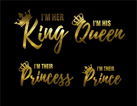 Download King Queen Svg Princess Svg Prince Svg Family Kings Svg Etsy
