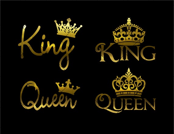 King Queen Svg King and Queen Svg King and Queen Crowns -  Norway