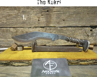 Hand Forged Railroad Spike Knives