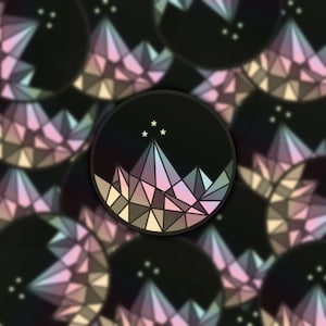 Velaris Sticker| ACOTAR Inspired Holographic Sticker | Night Court Sticker | Bookish Sticker | BookTok Sticker | Bookworm Sticker