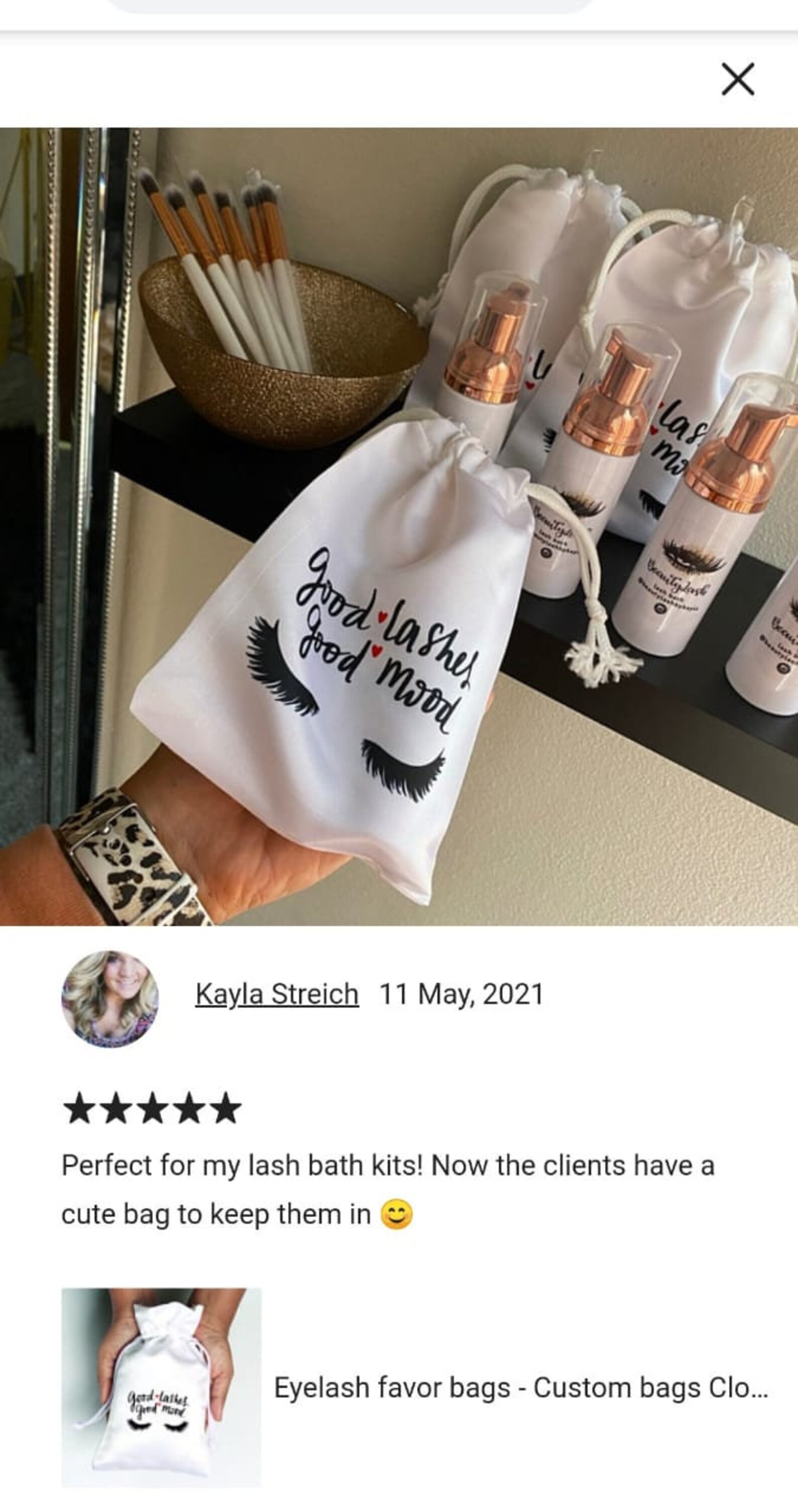 Eyelash favor bags Custom bags Closed Eyelash favor bag Etsy