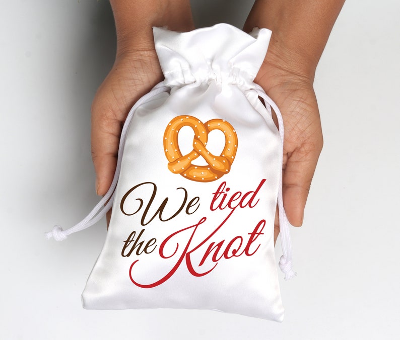 We Tied The Knot Favor bags Wedding Favor Treat Bags Thank You Bags Summer Wedding Gift Bag Wedding favor bags Christmas bags Wedding bags