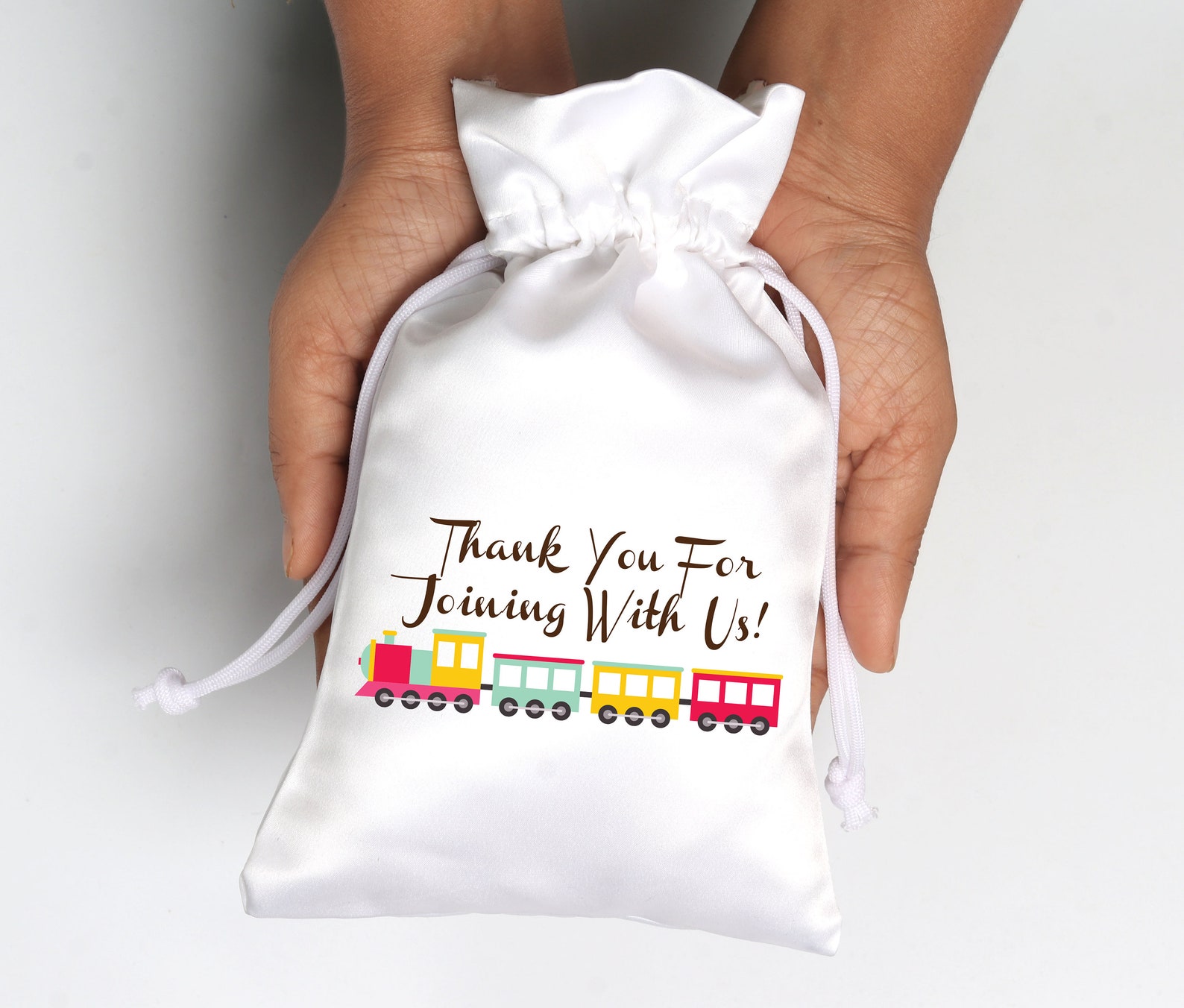 Train Party Favor Bags Birthday party bags Treat Bags Thank Etsy