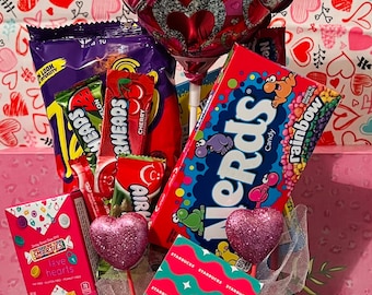 Valentines gift basket