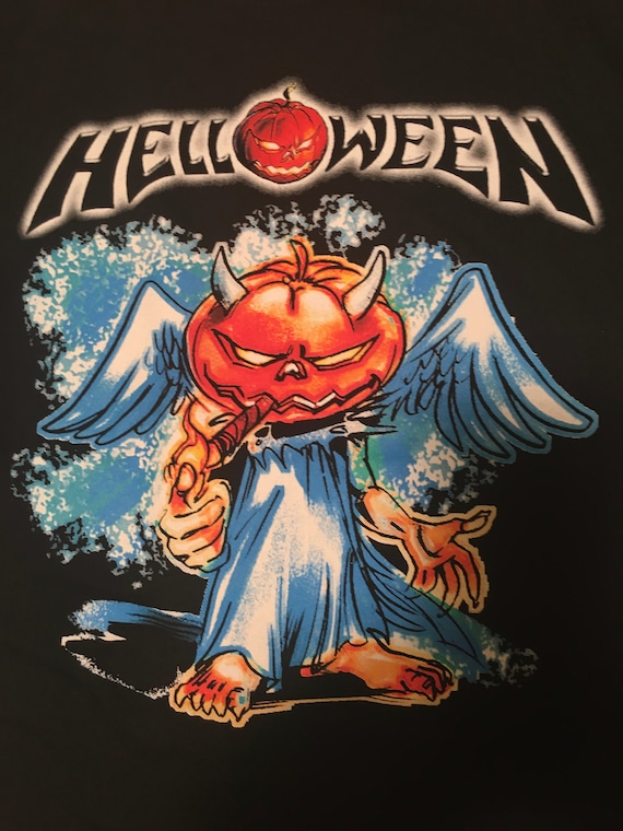 Helloween Tour T-shirt Vintage New Cndtn Unworn XL 2-sided - Etsy