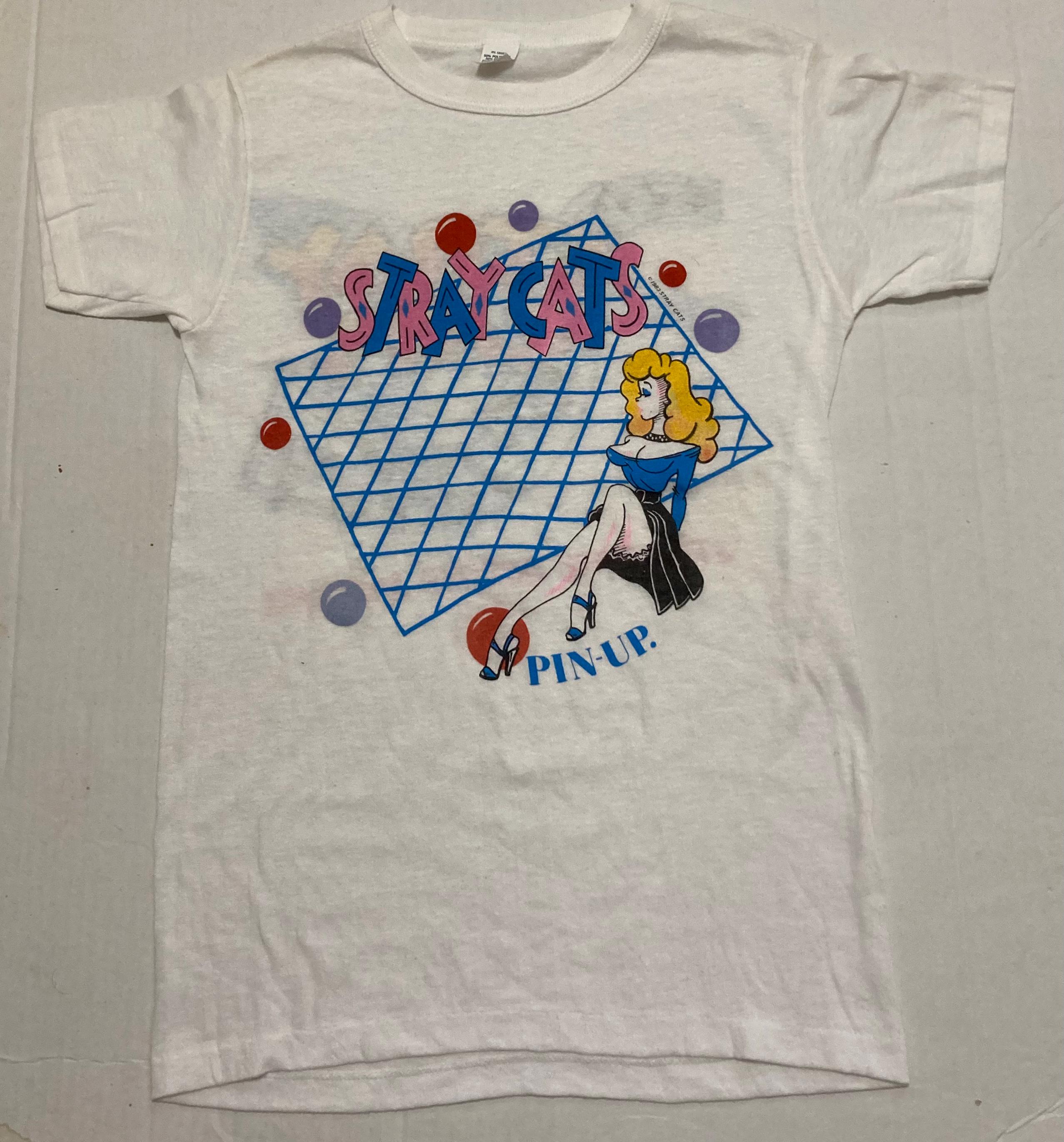 DAUSPICE(ディーオスピス)★STRAY CATS T-SHIRTS WHITE DAUSPICE STRAY CATS T-SHIRTS 4FT509 (DAUSPICE/Tシャツ